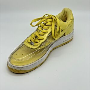 Nike Clear Toe 2003 Air Force 1 Invisible Shoes/Sneakers Men’s 11 Yellow Y2K